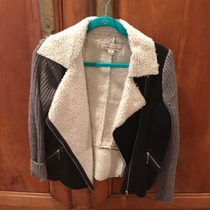 Color block jacket